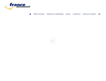 Tablet Screenshot of francedocument.com
